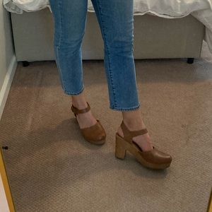 Universal Thread | Brown Mule Heels 8.5